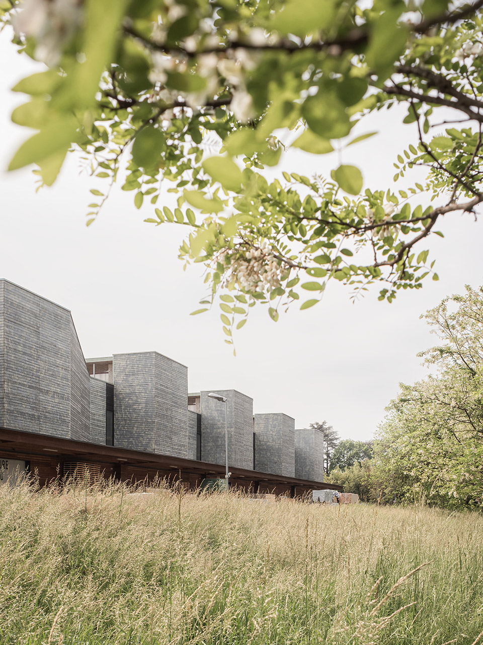 7 wood boxes by lca architetti