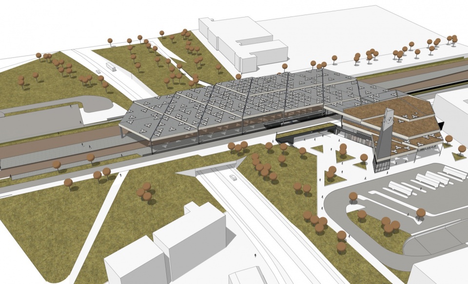 Ede Wageningen train station by Mecanoo Royal HaskoningDHV