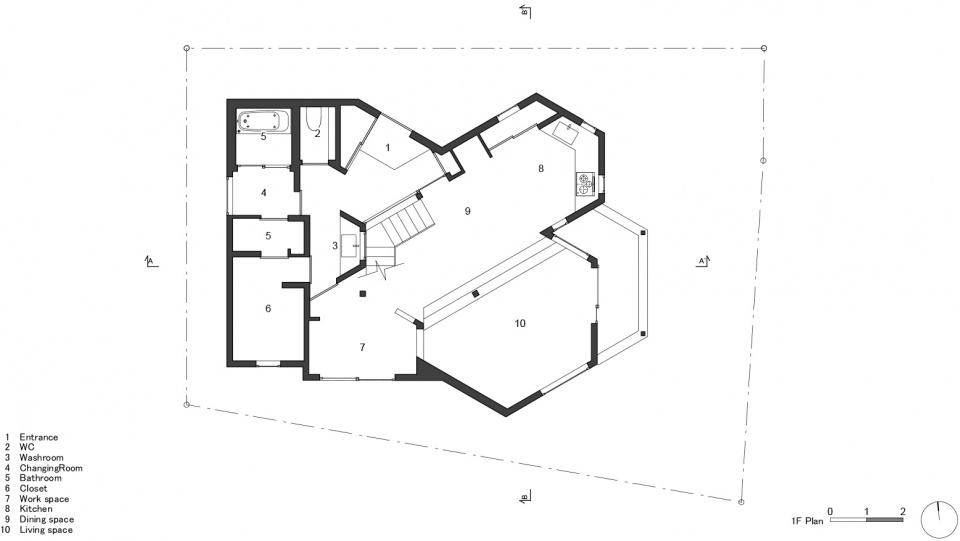 Hokusetsu Polygon House
