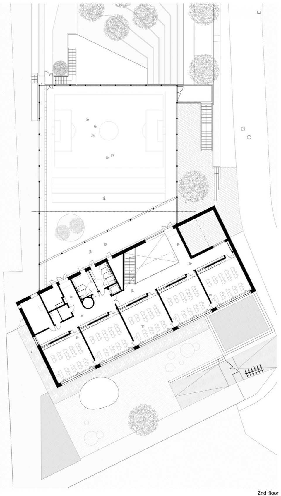 School of Honcourt f f architectes