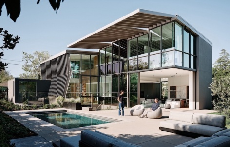 涟漪别墅，美国 / Fougeron Architecture