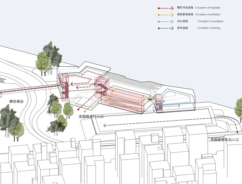 longgang river blueway pavilion by atelier liu yuyang