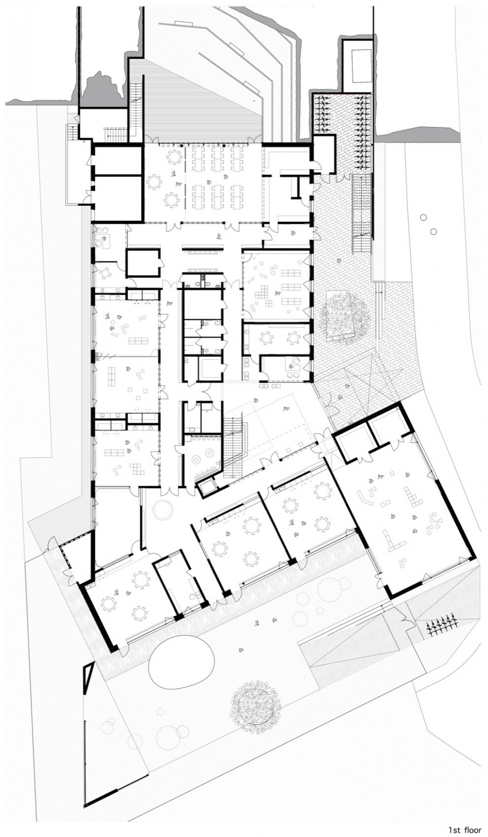 School of Honcourt f f architectes