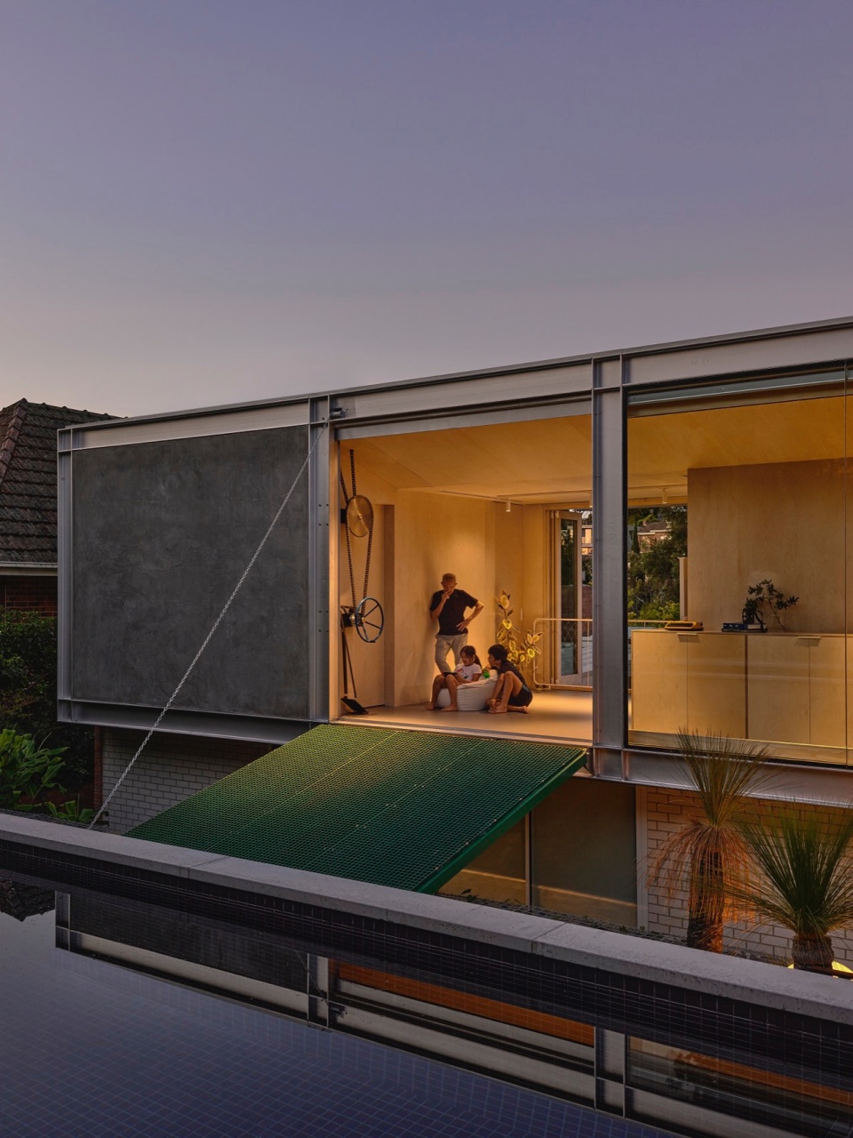 connected house by albert mo architects