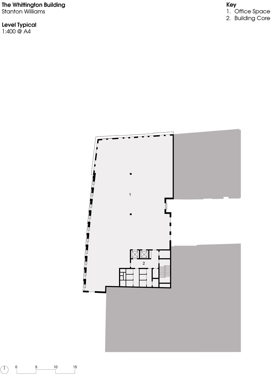 the whittington building by stanton williams