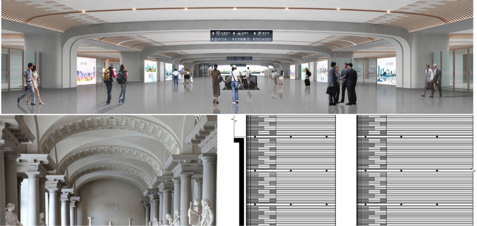 Xiamen North Station Expansion Design by CCDI Beijng Interior Design Center