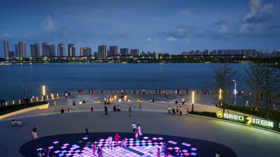 changshu qin lake park by ged