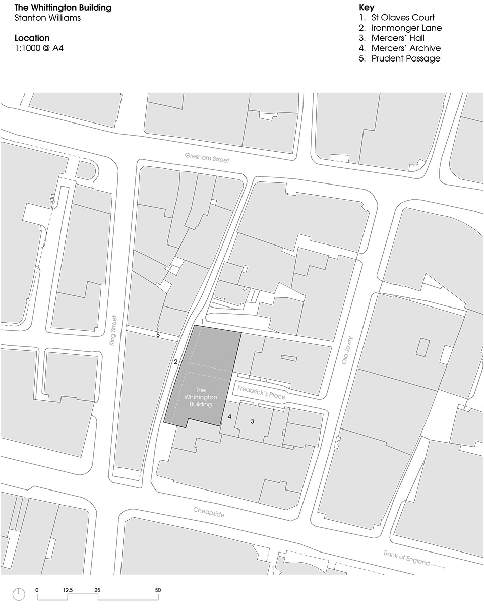 the whittington building by stanton williams