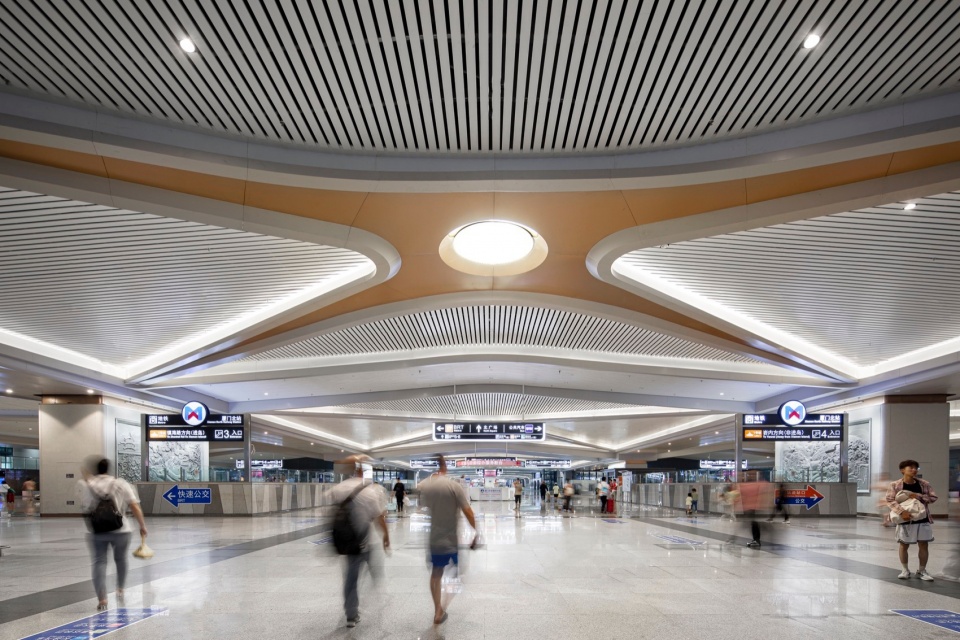 Xiamen North Station Expansion Design by CCDI Beijng Interior Design Center