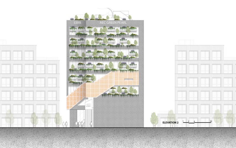 4b tower by ho khue architects