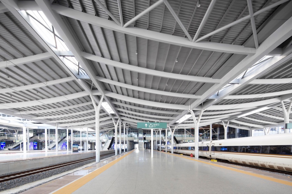Xiamen North Station Expansion Design by CCDI Beijng Interior Design Center