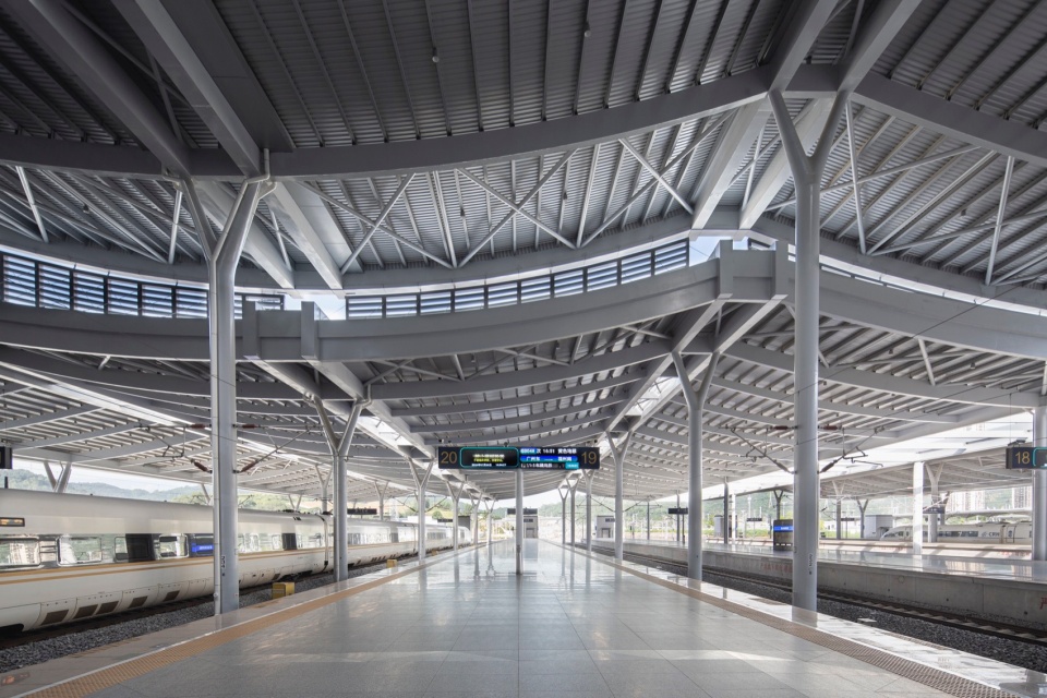 Xiamen North Station Expansion Design by CCDI Beijng Interior Design Center