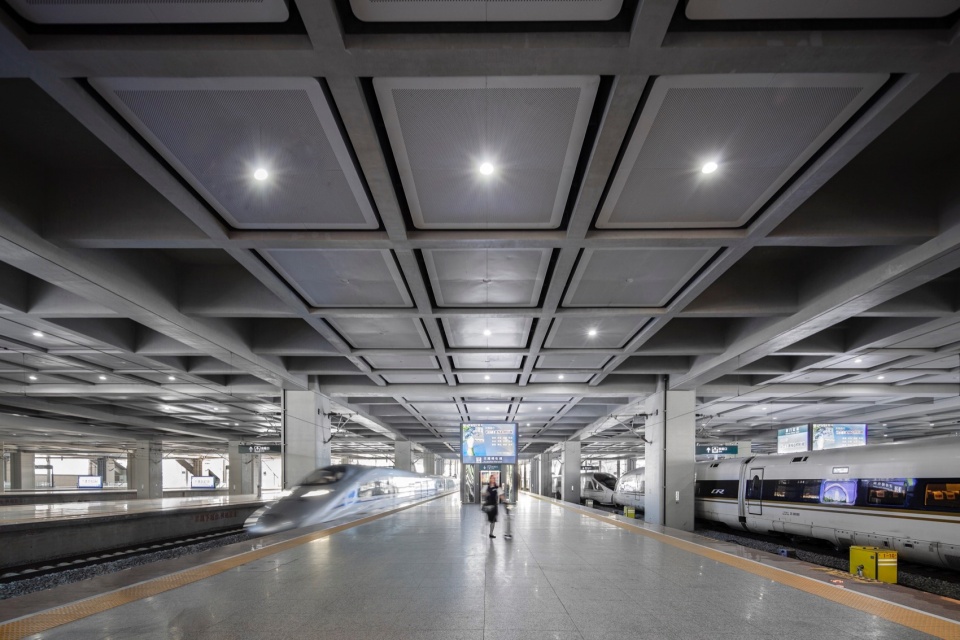 Xiamen North Station Expansion Design by CCDI Beijng Interior Design Center