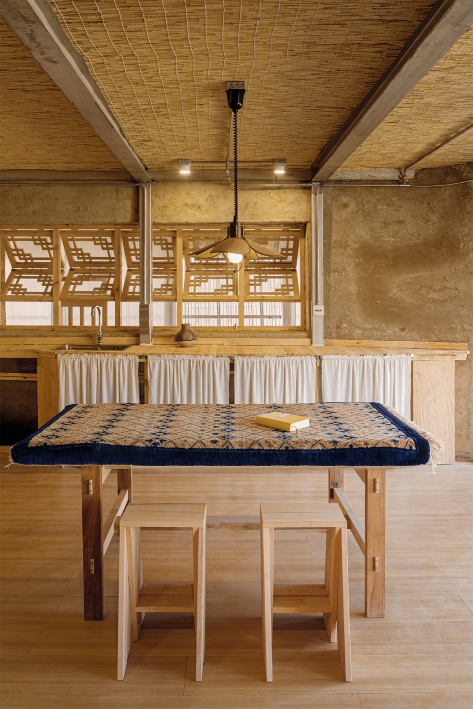 The Home in the Badain Jaran Desert by Department of Architecture School of Architecture and Urban Planning Nanjing University