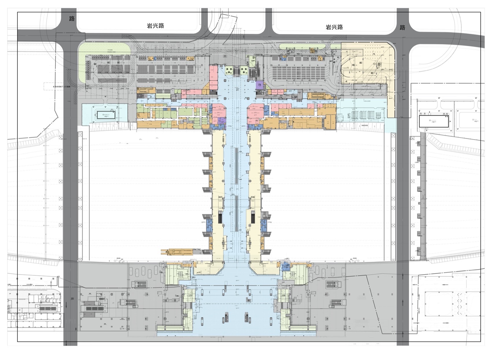 Xiamen North Station Expansion Design by CCDI Beijng Interior Design Center