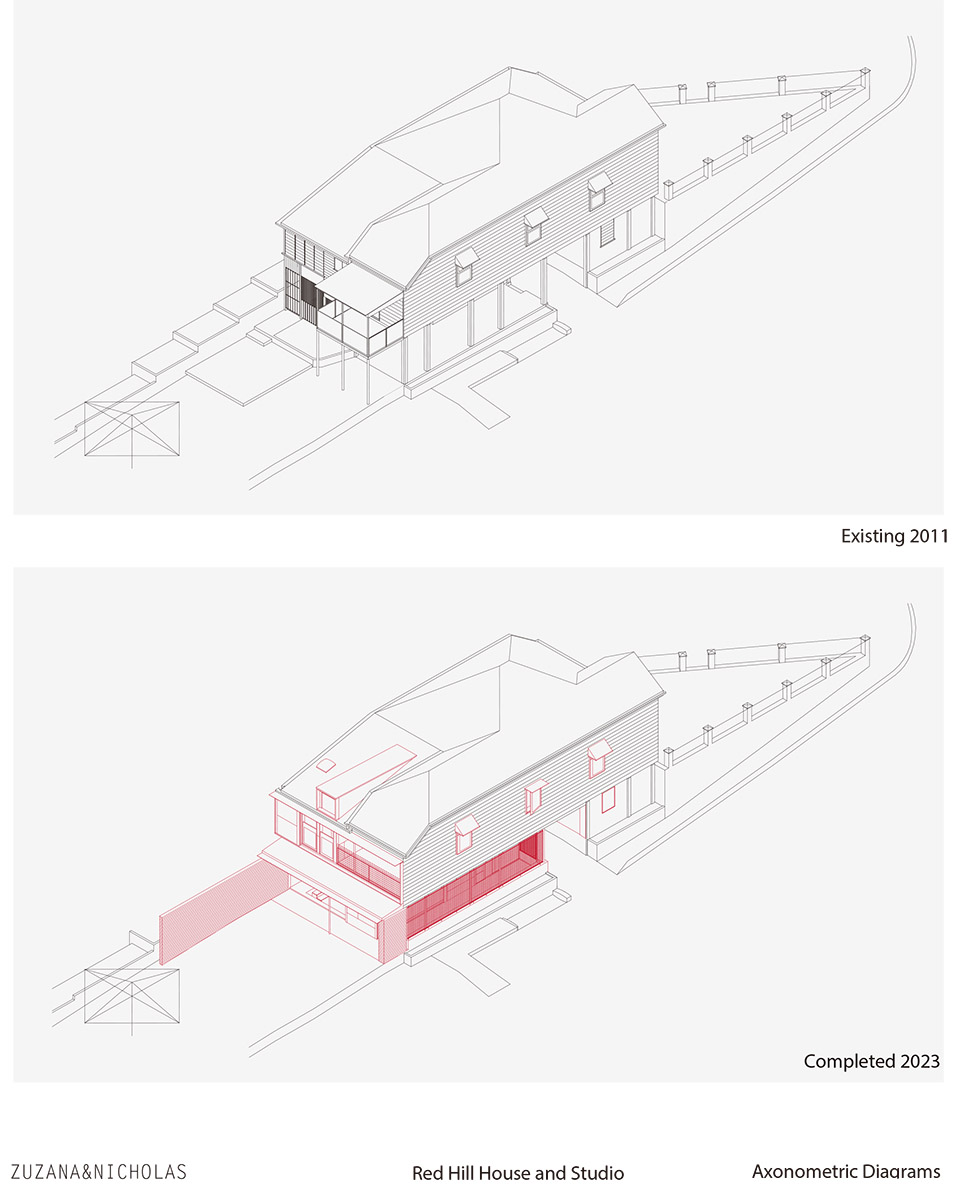 red hill house studio by zuzananicholas