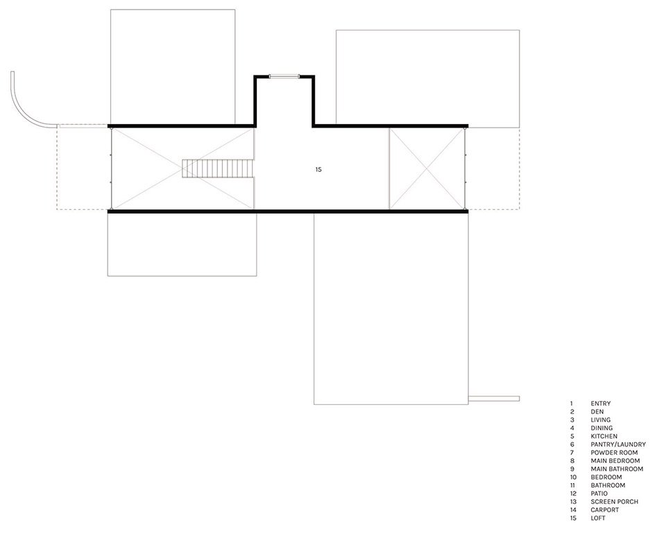 The Dogtrot House by Studio Becker Xu