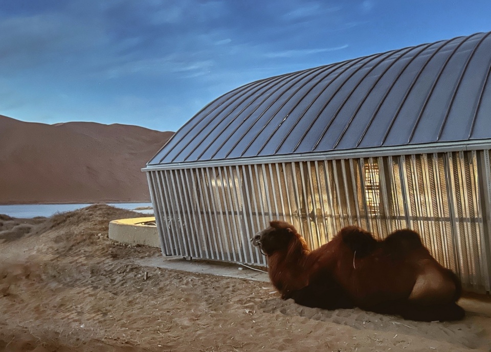 The Home in the Badain Jaran Desert by Department of Architecture School of Architecture and Urban Planning Nanjing University