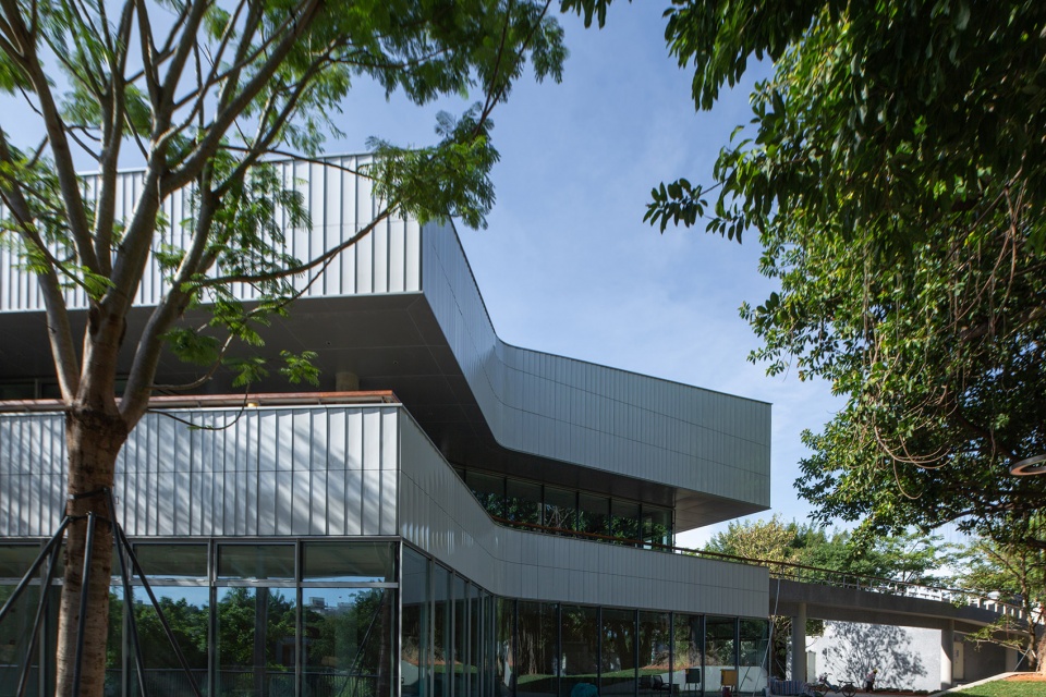 longgang river blueway pavilion by atelier liu yuyang