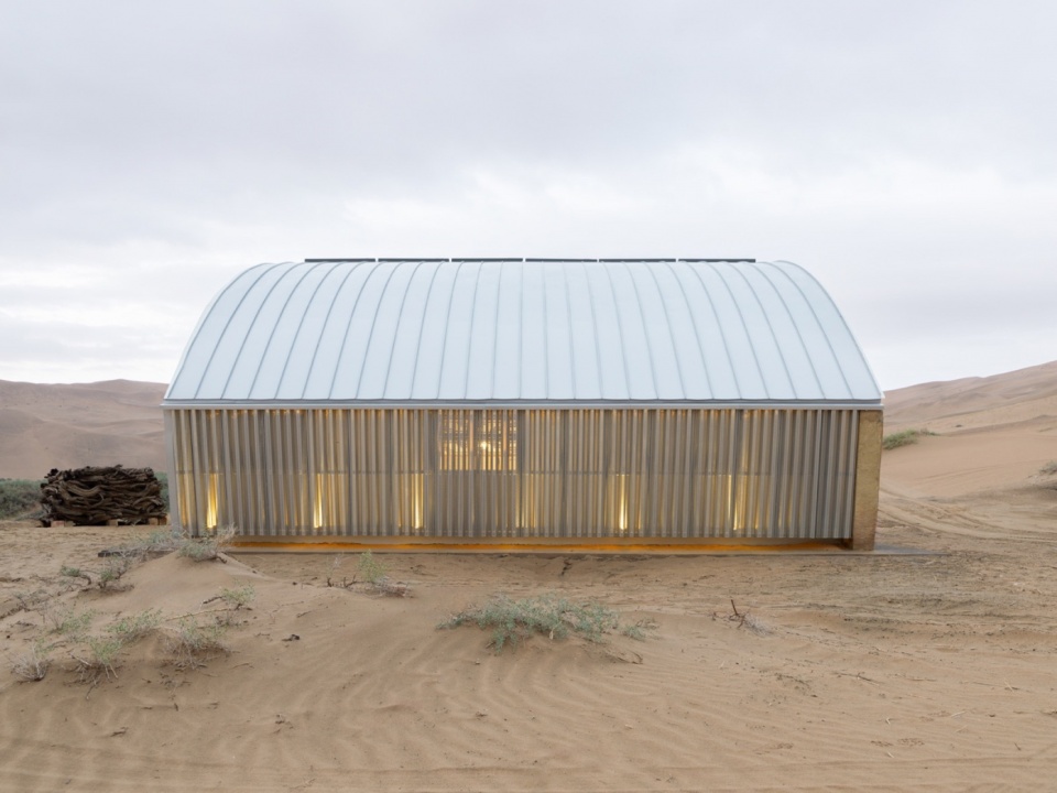 The Home in the Badain Jaran Desert by Department of Architecture School of Architecture and Urban Planning Nanjing University