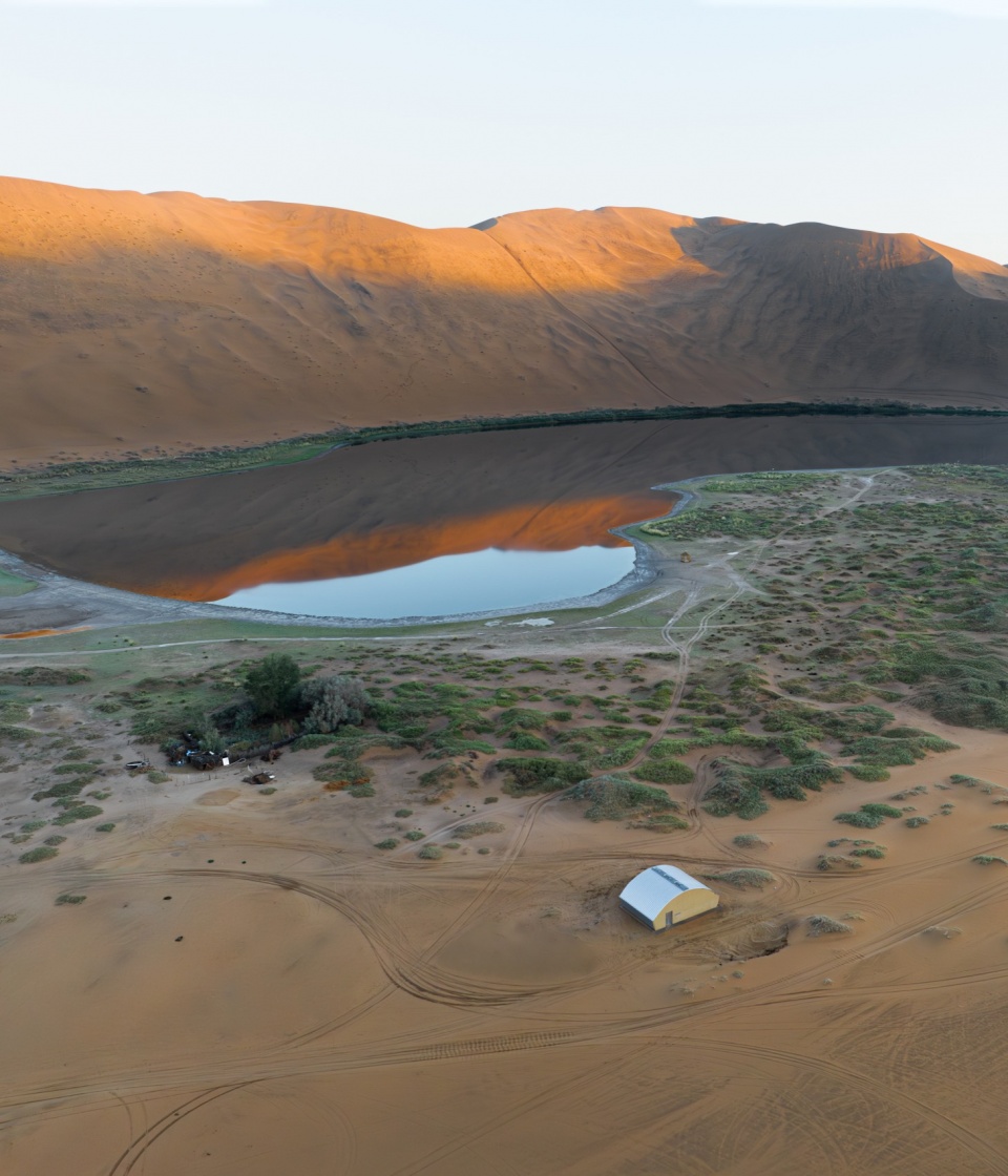 The Home in the Badain Jaran Desert by Department of Architecture School of Architecture and Urban Planning Nanjing University