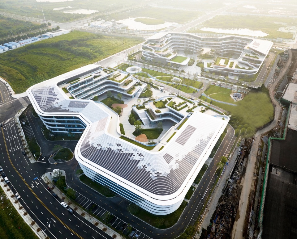 iFLYTEK AI Headquarters Campus Phase 1 by Meng Fanhao line studio