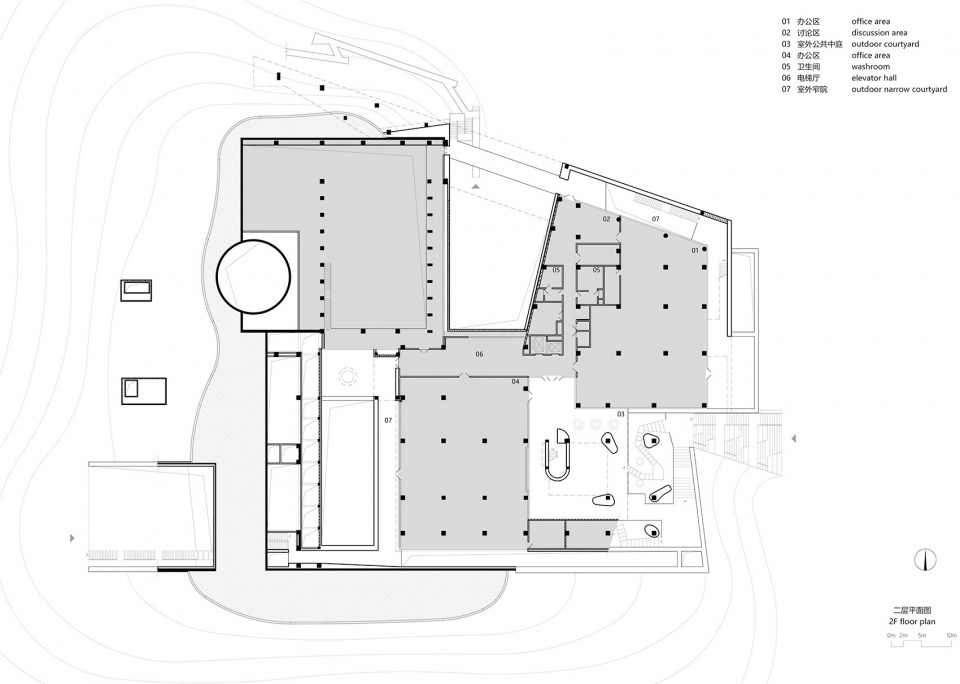 RSC Building in Hainan by SUP Atelier of THAD Beijing Tsinghua Tongheng Urban Planning Design Institute
