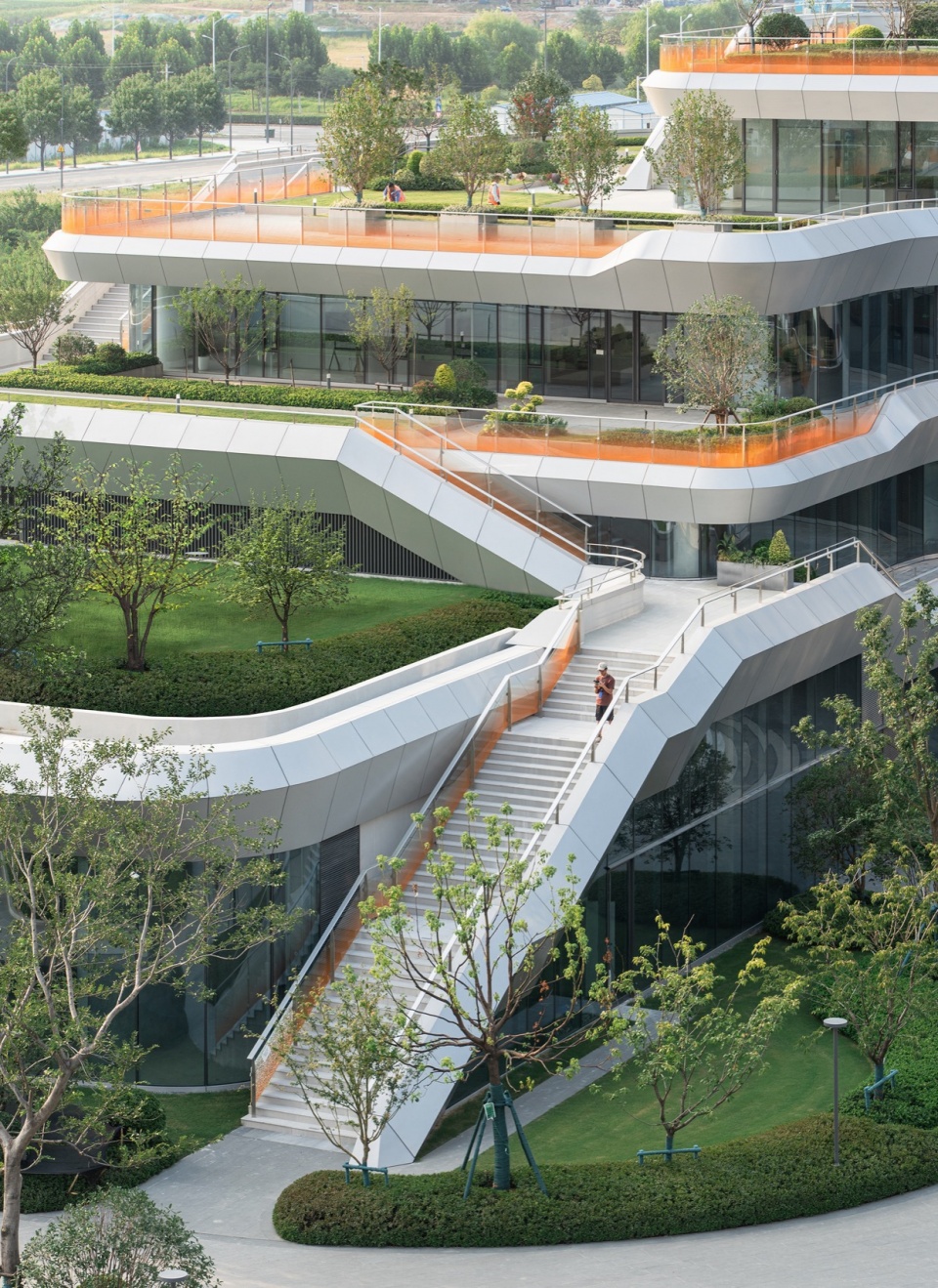 iFLYTEK AI Headquarters Campus Phase 1 by Meng Fanhao line studio