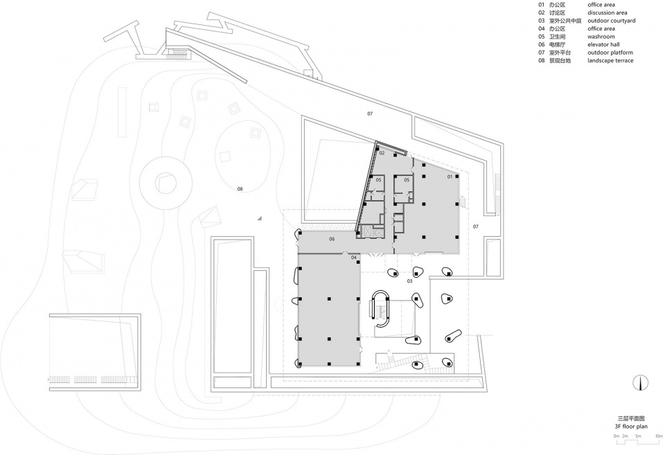 RSC Building in Hainan by SUP Atelier of THAD Beijing Tsinghua Tongheng Urban Planning Design Institute