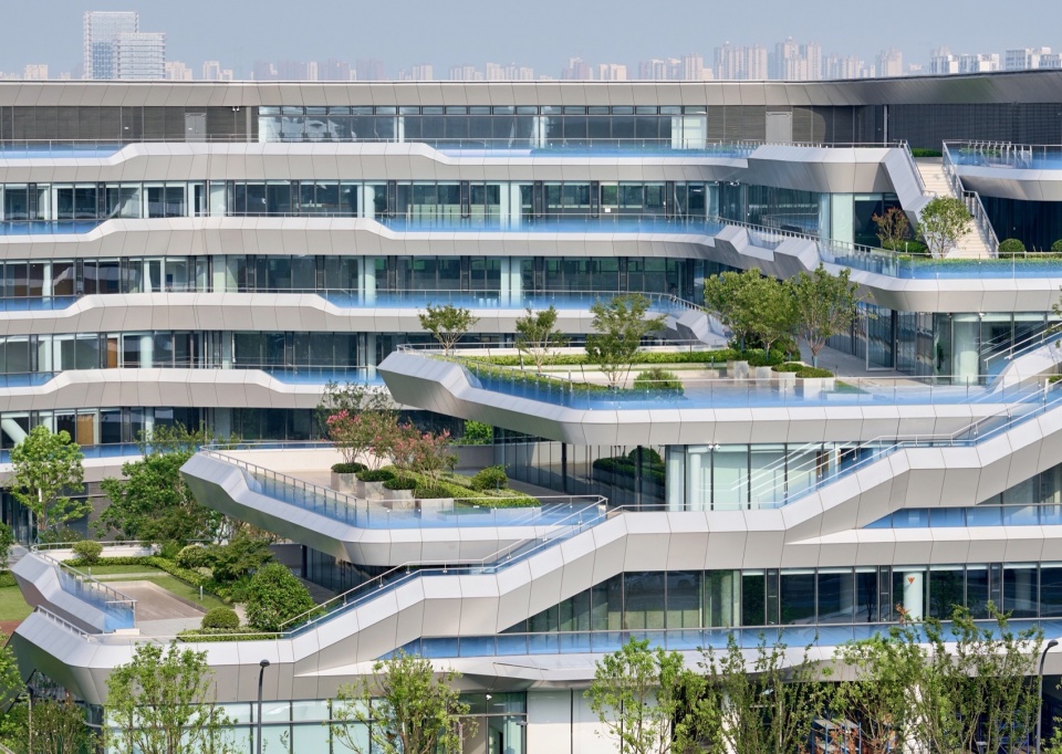 iFLYTEK AI Headquarters Campus Phase 1 by Meng Fanhao line studio