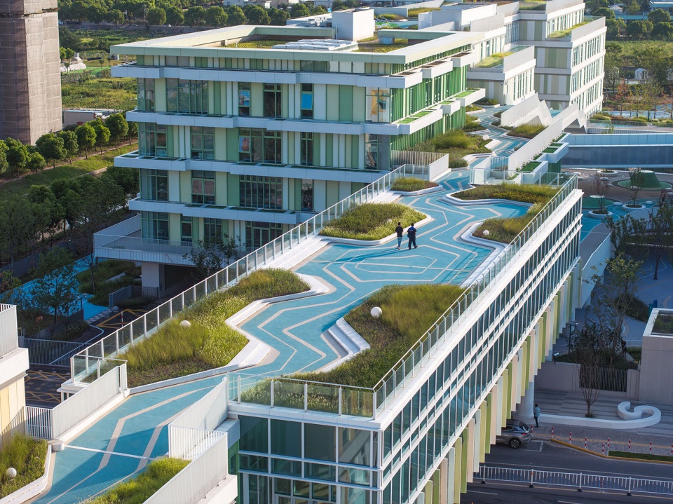 jiading new city of shanghai experimental school by da