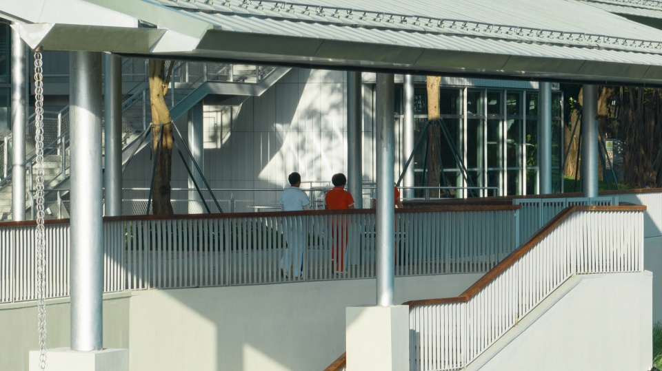 longgang river blueway pavilion by atelier liu yuyang