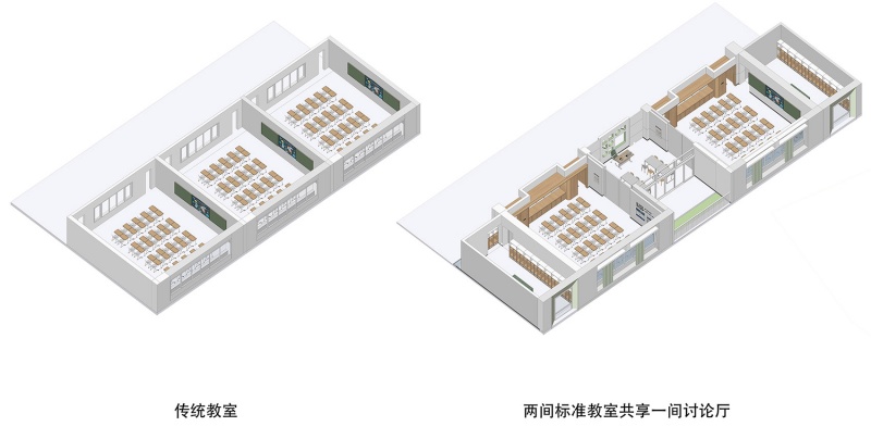 jiading new city of shanghai experimental school by da