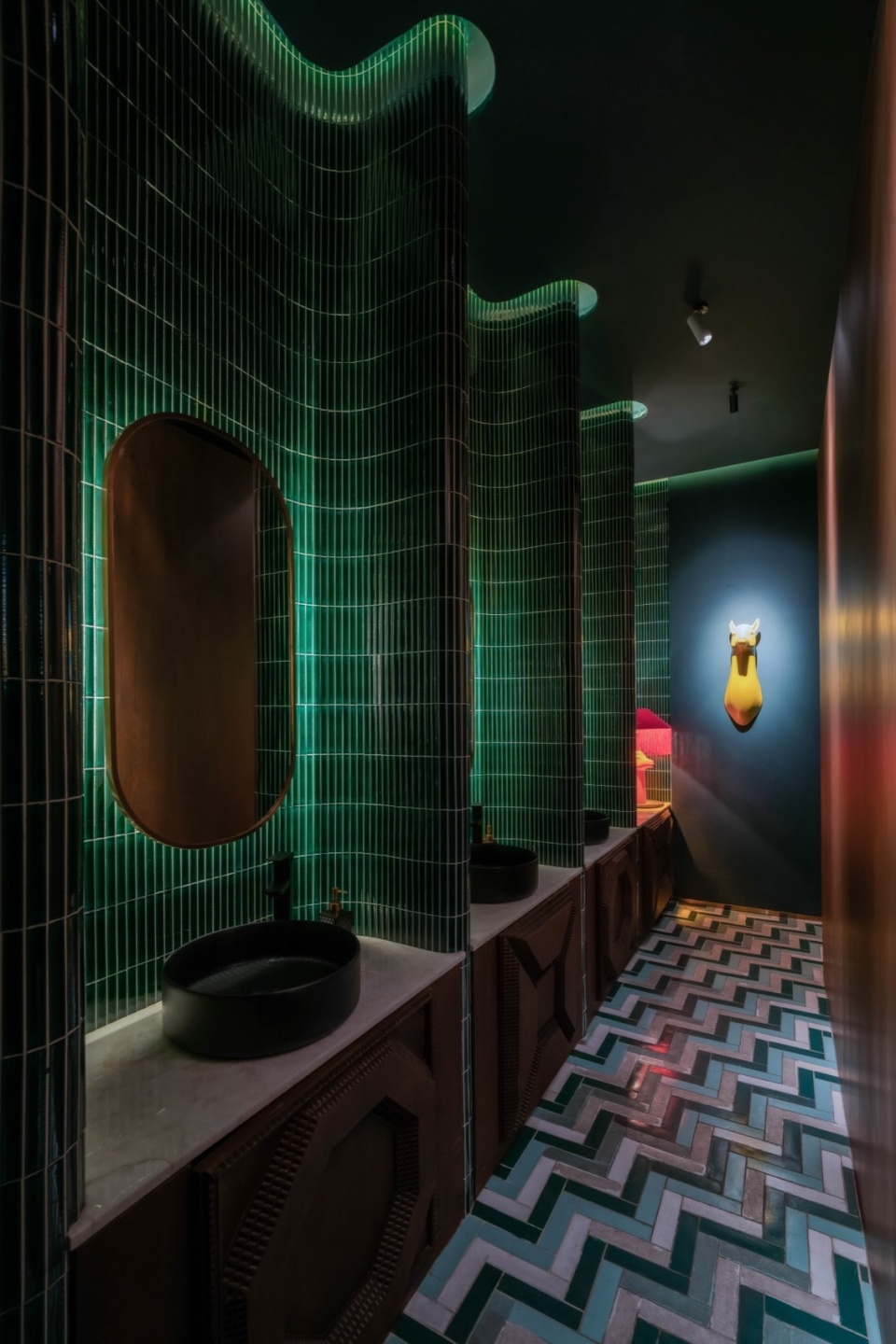 Yunka Restaurant Club StudioDuo Architecture Interior 9ro