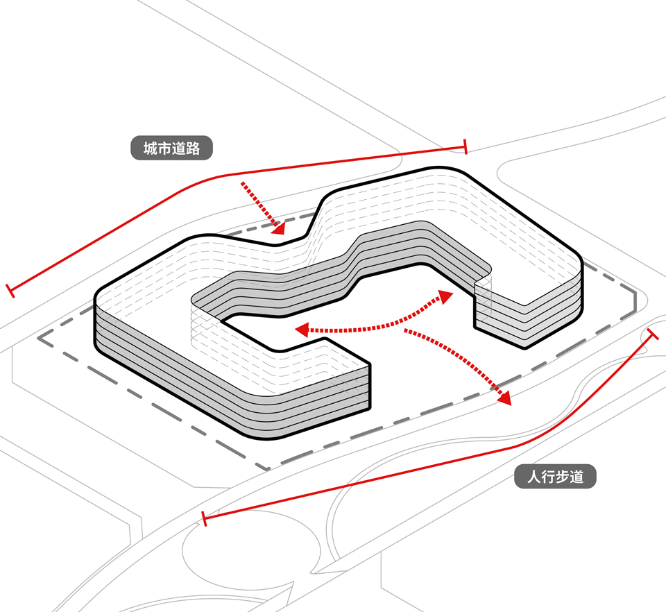 iFLYTEK AI Headquarters Campus Phase 1 by Meng Fanhao line studio