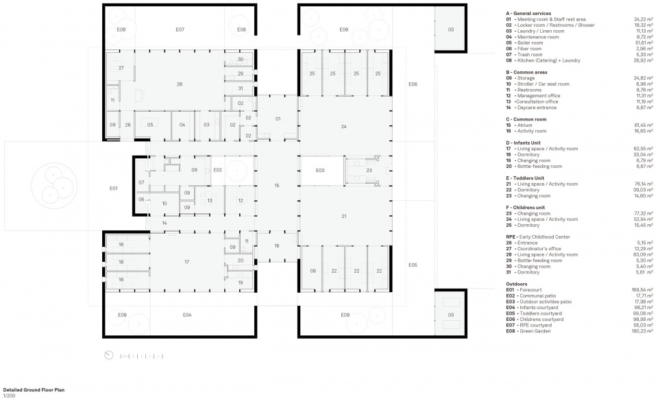 CES COM PLAN 200 intercommunal daycare and early childhood center in espalion re