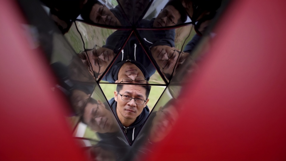 Kaleidoscope inside view © Guanzhong Mangba Arts Festival