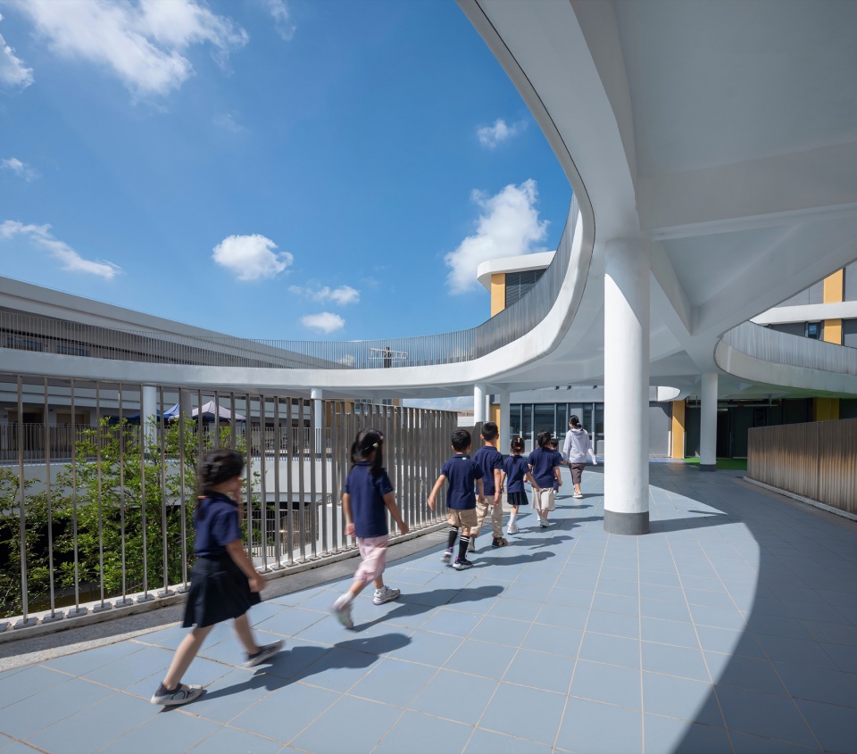 渗透全校园的活动空间1© 张坤 ingyuan kindergarten