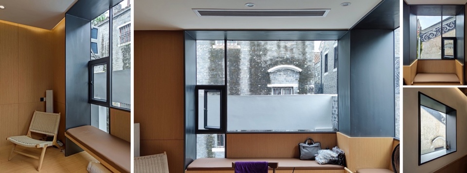 三层室内空间局部(照片为施工后期验收时拍摄)Part of the indoor space on the third floor the photo was taken during the final inspection after construction ©URB...