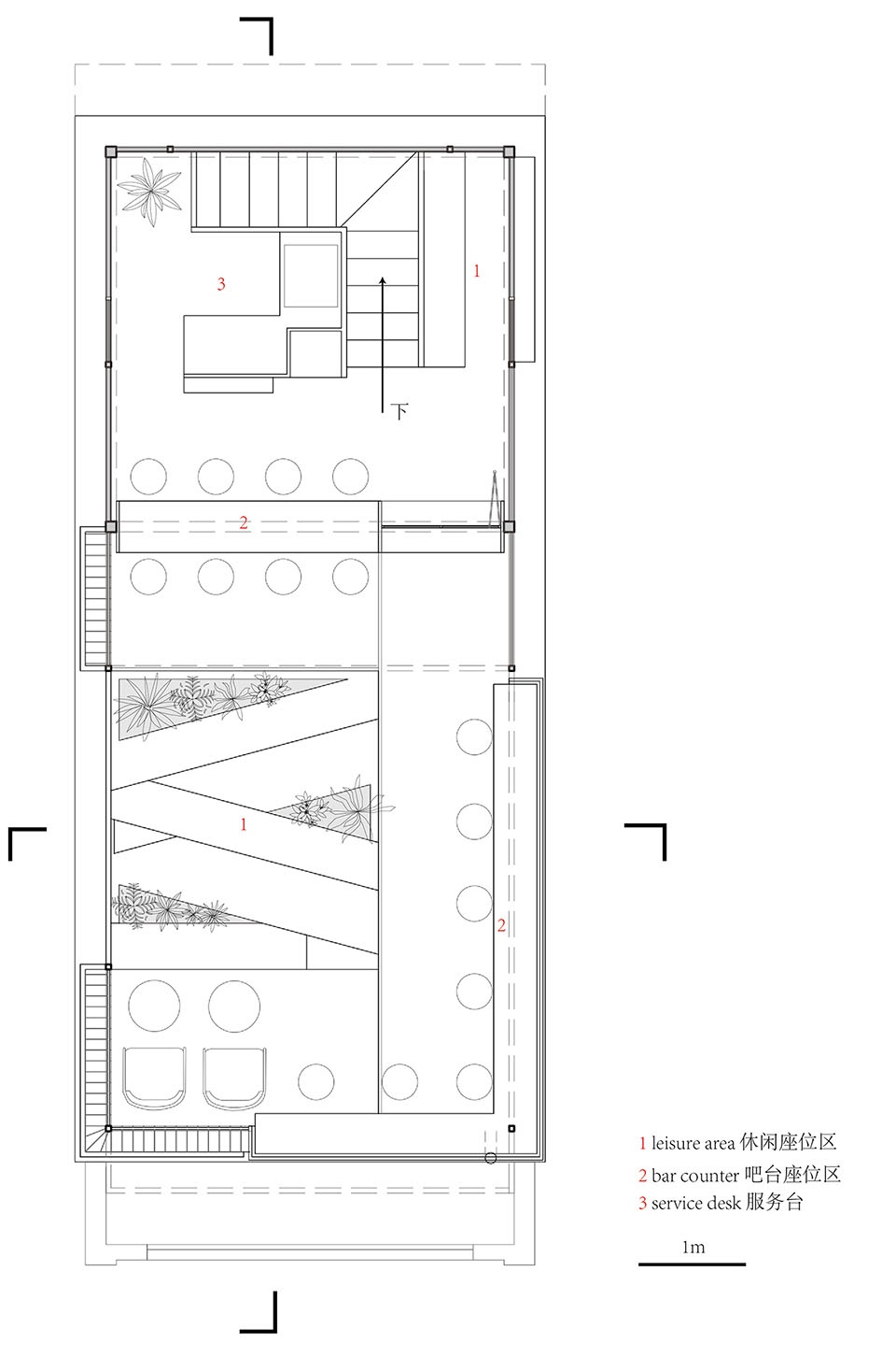 四层平面图 Fourth floor plan ©URBAN NoMAD
