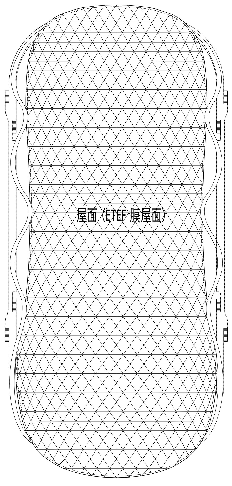 屋顶平面the all weather sports field TJAD