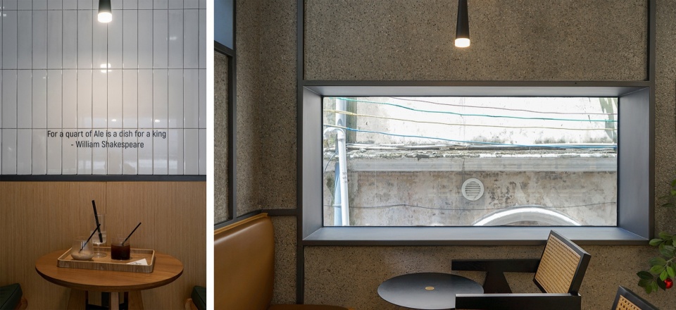 座位局部与窗景 Partial seating area and window view ©URBAN NoMAD