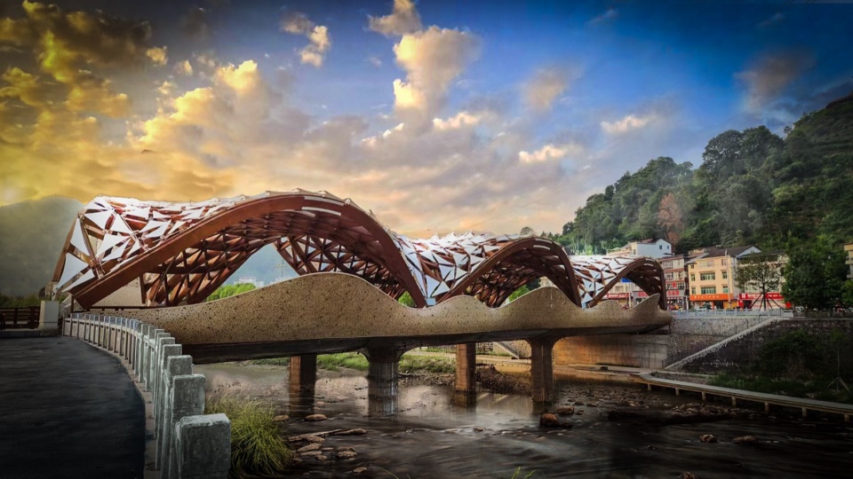 项目概览2 Overall View©赵逵教授工作室 gezihua bridge