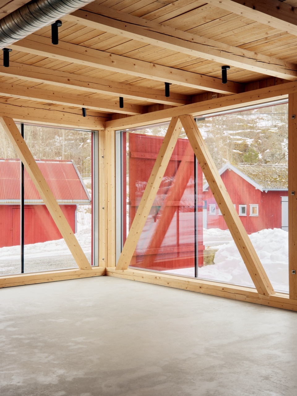 orje brug community center by stra arkitekter as