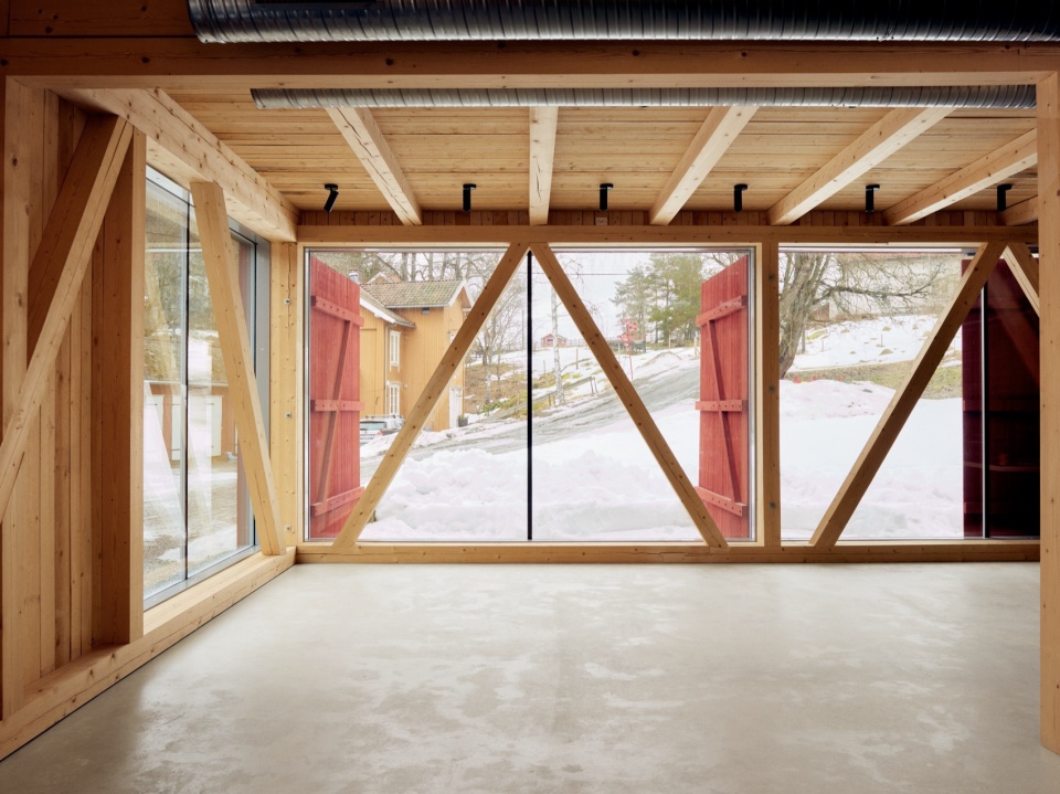orje brug community center by stra arkitekter as