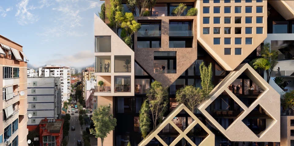 Puzzle Tirana by NOA