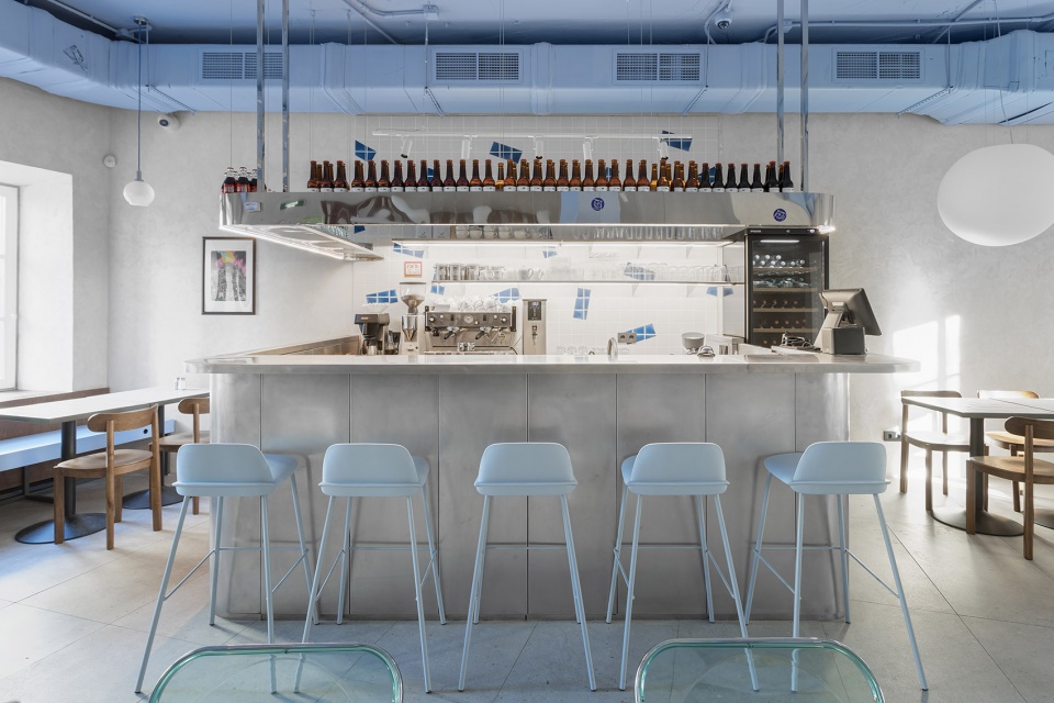 dizengof99 cafe by utro architectural studio