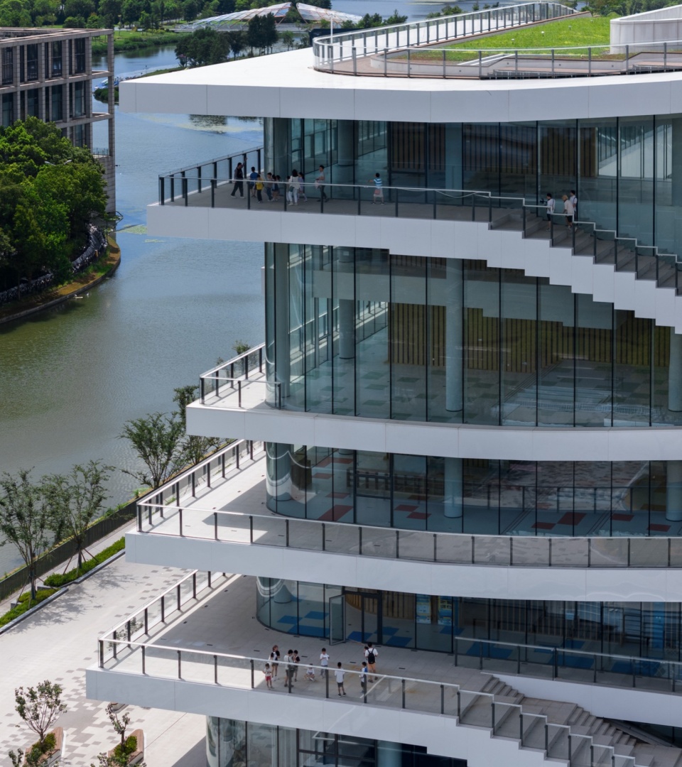 Lingang Children s Palace by Arcplus Institute of Shanghai Architectural Design Research