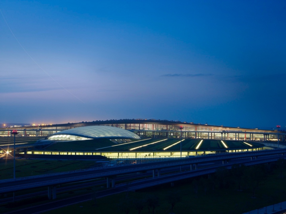 beijing international airport by foster partners
