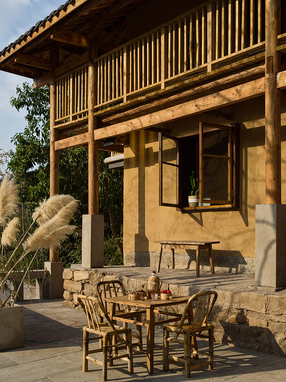 cloud adobe healing boutique homestay by noray interior design
